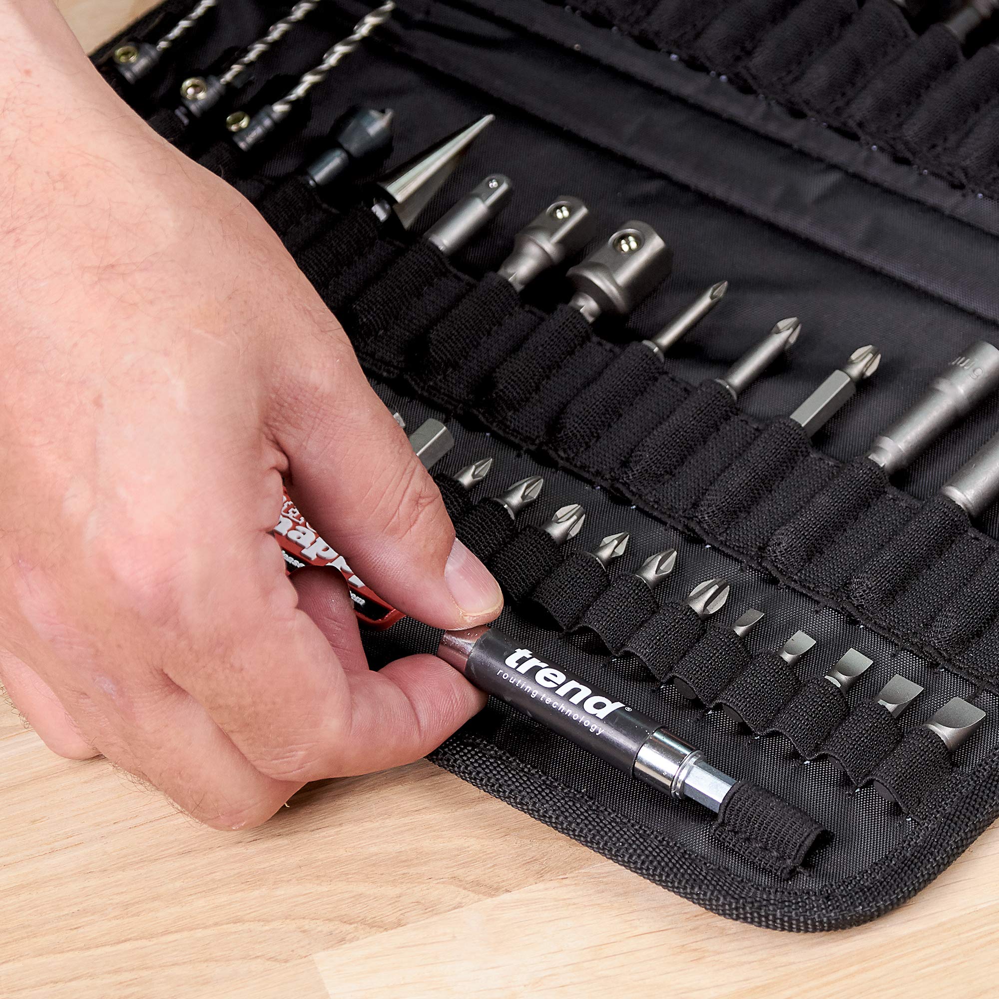 60-Piece Trend Snappy Complete Drill Bit and Tool Set - Quick Release Drilling & Screwing Tools for DIY, Home Improvement & Professional Use - Perfect for Woodworking, Metalworking & Construction Projects