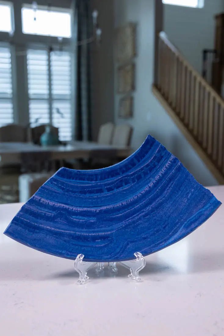 Broken Nerikomi Pottery Piece #26 - Unique Handcrafted Ceramic Art Bowl | Japanese Aesthetic Home Decor, Conversation Starter, Gift for Art Lovers