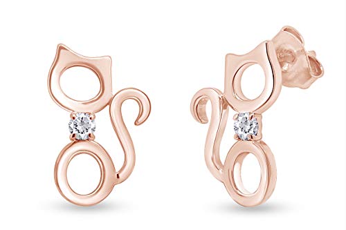 Rose Gold Over - Cubic Zirconia
