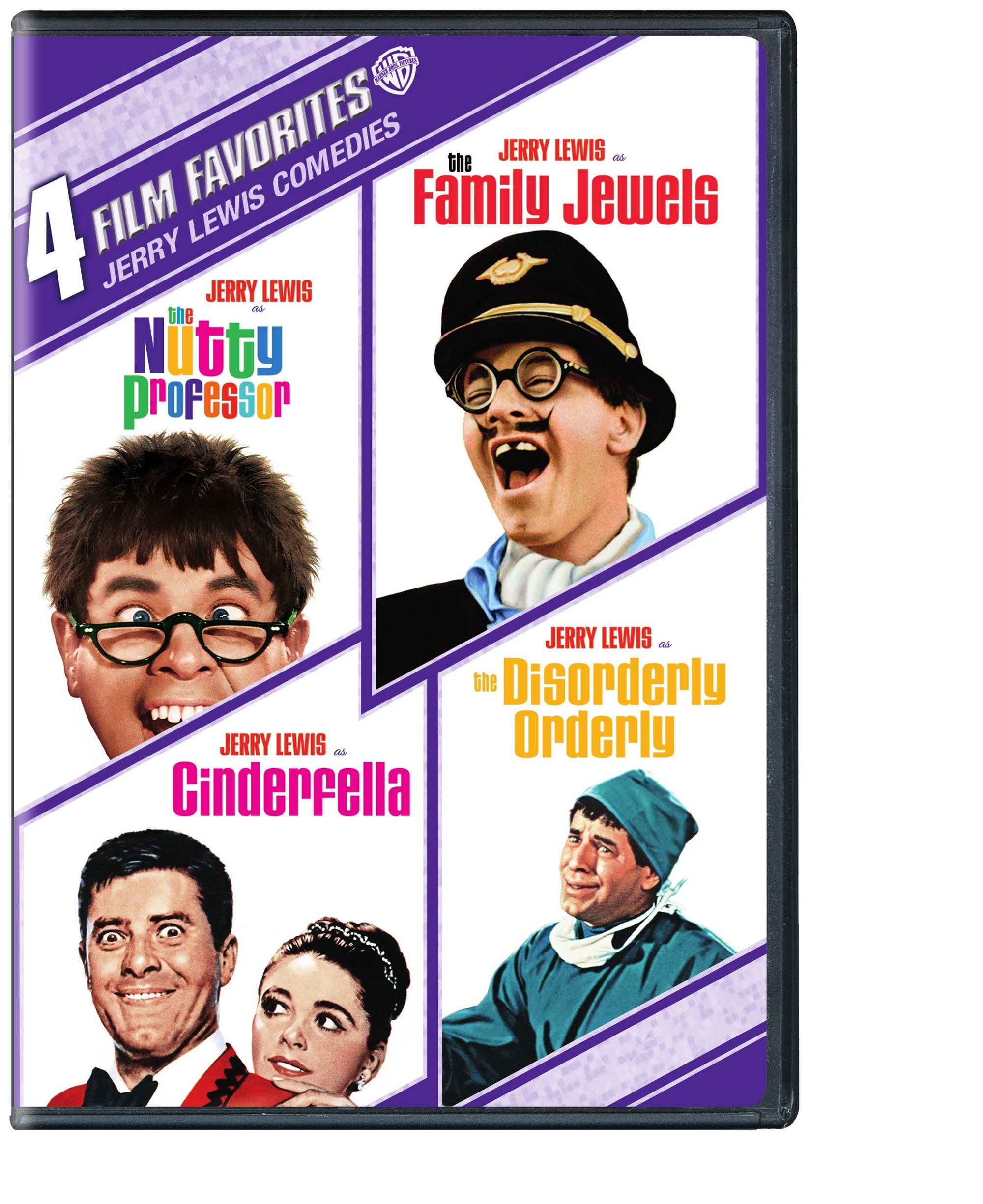 Jerry Lewis Comedy Movies Collection 4FF - Classic Films for Movie Nights & Family Entertainment