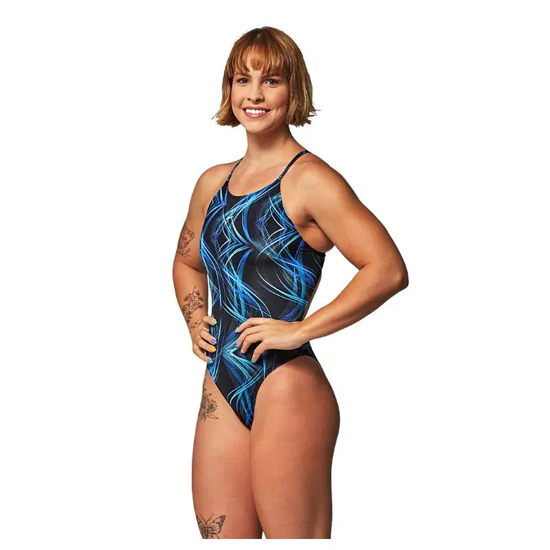 MSOL Professional Women's Swimwear - High Performance Training Swimsuits for Pool & Lap Swimming | Perfect for Competitive Swimmers & Water Aerobics