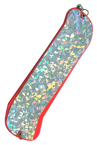Flasher: Large Red/Chameleon Fishing Lure - Premium Bass & Trout Bait for Freshwater & Saltwater Fishing