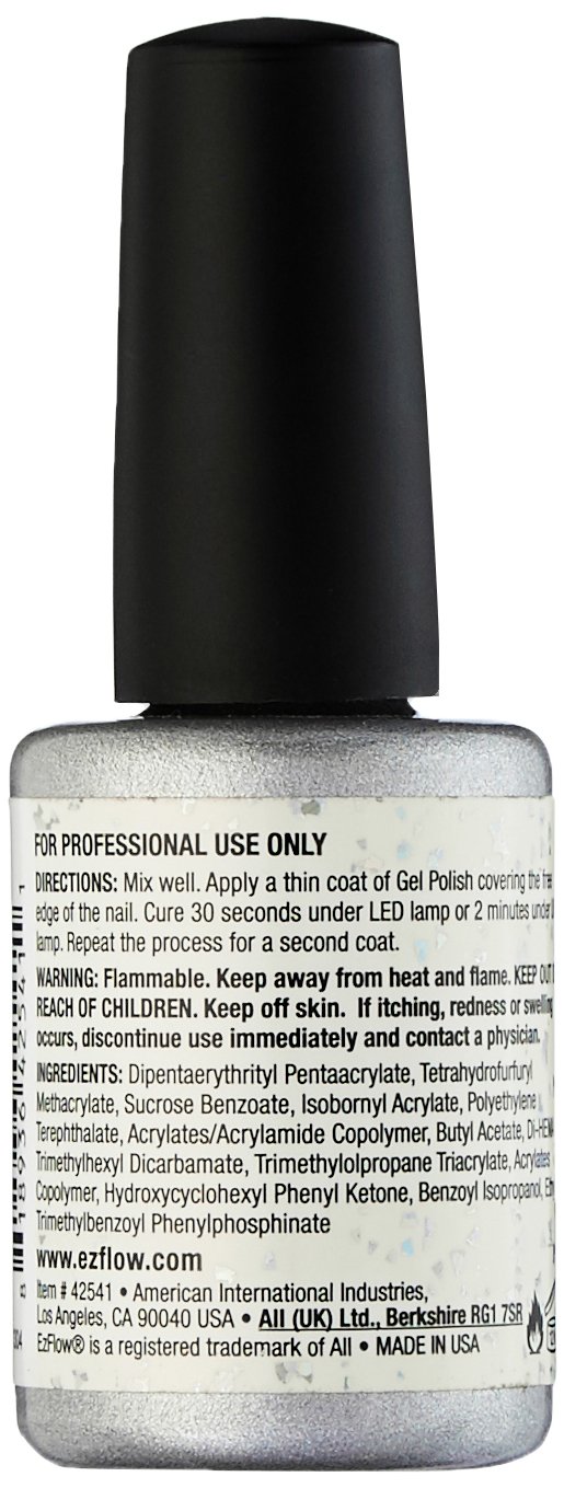 EZ Flow Trugel Boogie Nights Cocktail Time Nail Polish - 0.5 Fl Oz (15ml) - Long Lasting Gel Polish for Salon Quality Manicures at Home - Perfect for Parties, Weddings & Special Occasions