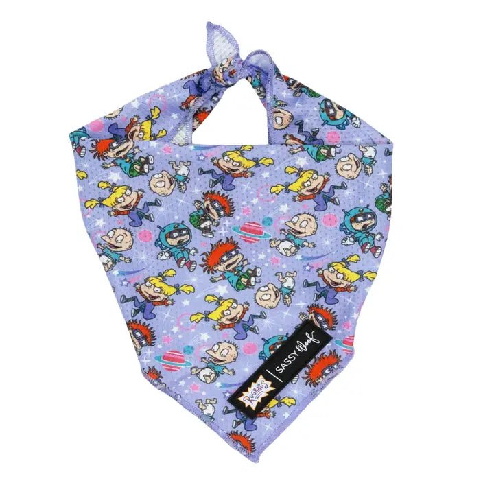 Nickelodeon Rugrats™ Dog Bandana - Cute Pet Bandana for Small & Large Dogs - Perfect for Halloween, Christmas & Birthday Parties