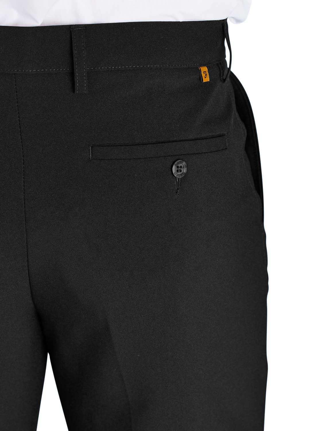 Classic Men's Dress Pants with Slant Pockets - Formal Office Wear & Business Attire for Professional Men