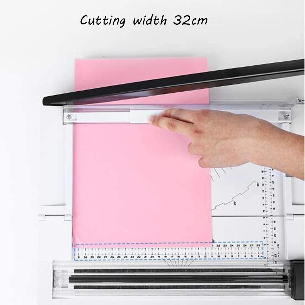 Premium Titanium A4 Paper Cutter & Trimmer - Portable Guillotine Scrapbooking Tool with Side Ruler for Office, Crafting & DIY Projects | Perfect for Card Making, Photo Albums & Document Cutting