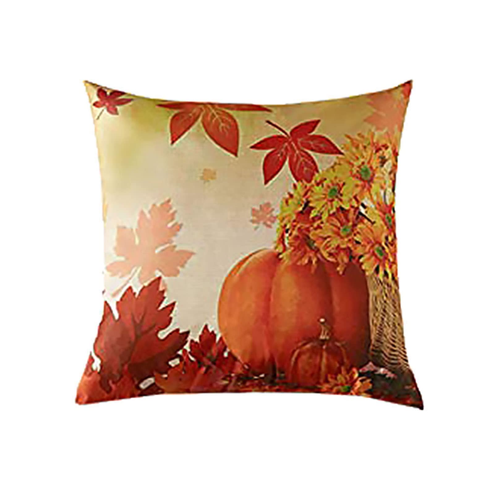 Vermont Soft Dust-Proof Pillow Case - Home Decor Cushion Cover for Sofa, Couch, Car and Waist Support (Size 4) - Perfect for Living Room, Bedroom and Vehicle Interior Decor