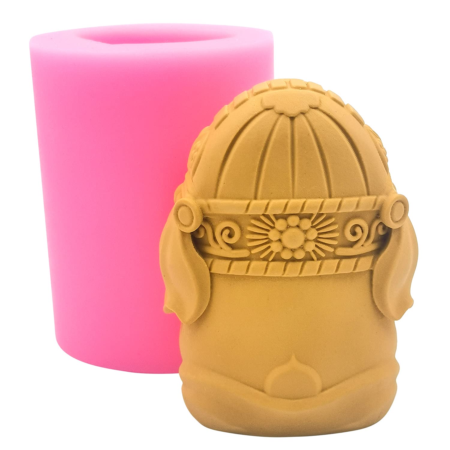 Redxin Buddha Silicone Soap & Candle Mold - DIY Handmade Soap, Candle, Chocolate, Candy & Cake Making Kit - Perfect for Home Crafts, Gifts & Meditation Spaces