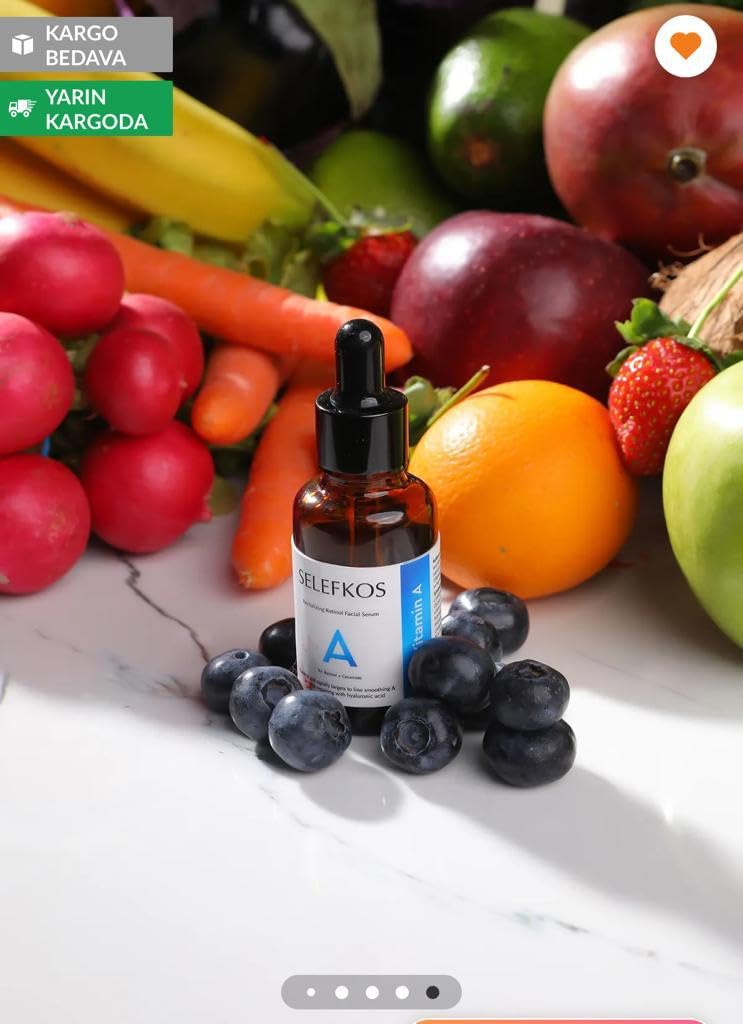 Best Retinol Serum for Face - Healinn Resurfacing Anti-Aging Serum with Hyaluronic Acid, Vitamin E & Vitamin A | Reduces Wrinkles, Fades Acne Scars & Hydrates Skin | Perfect for Nighttime Skincare Routine & Daily Facial Moisturizer