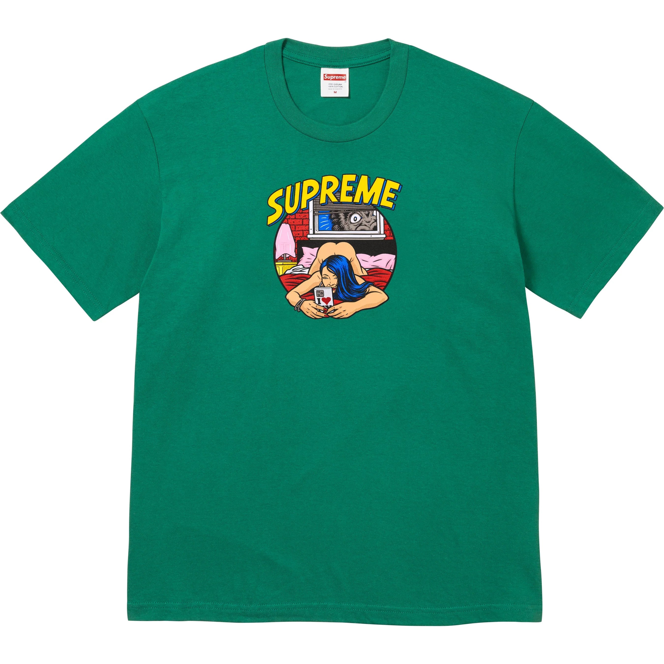 Supreme Bedroom Tee Light Pine - Soft Cotton T-Shirt for Men & Women - Cozy Sleepwear & Lounge Wear for Relaxing at Home