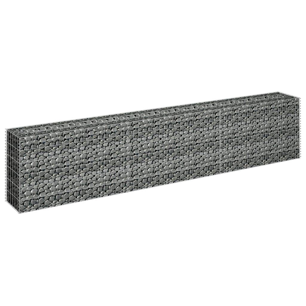 Galvanized Steel Gabion Raised Garden Bed - 106.3