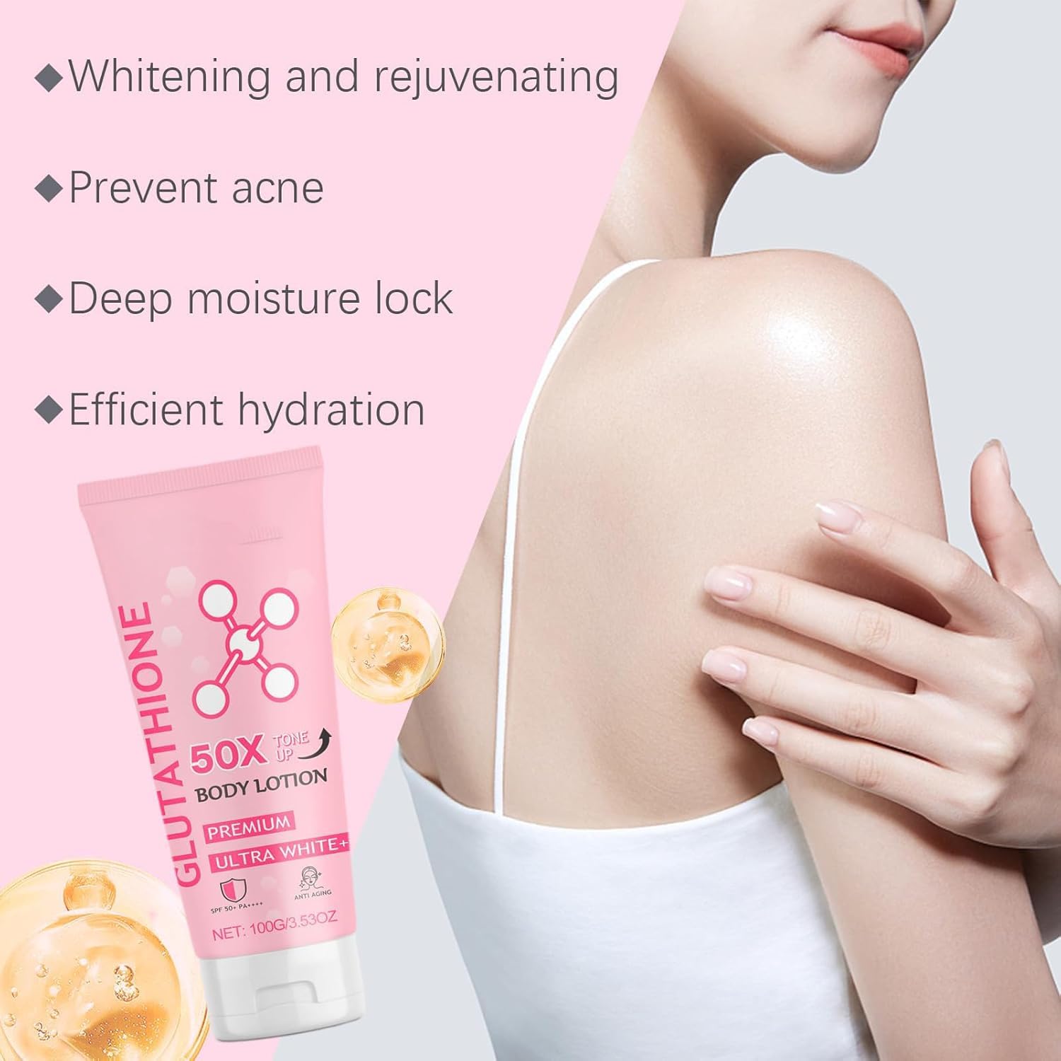 Lavender Vanilla Scented Body Lotion - Deep Moisturizing & Skin Softening Cream for Dry Skin - All Over Body Hydration (3 Pack) | Perfect for Daily Use, After Shower & Nighttime Skincare Routine