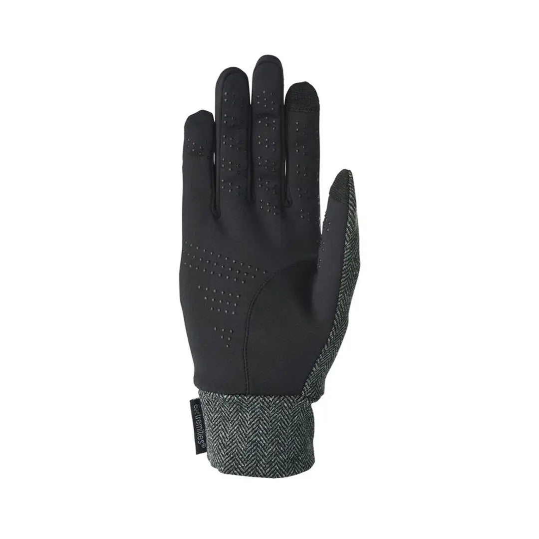 Herringbone Touchscreen Gloves for Men & Women - Winter Warm Liner Gloves with Touchscreen Compatibility - Perfect for Skiing, Running, and Outdoor Activities