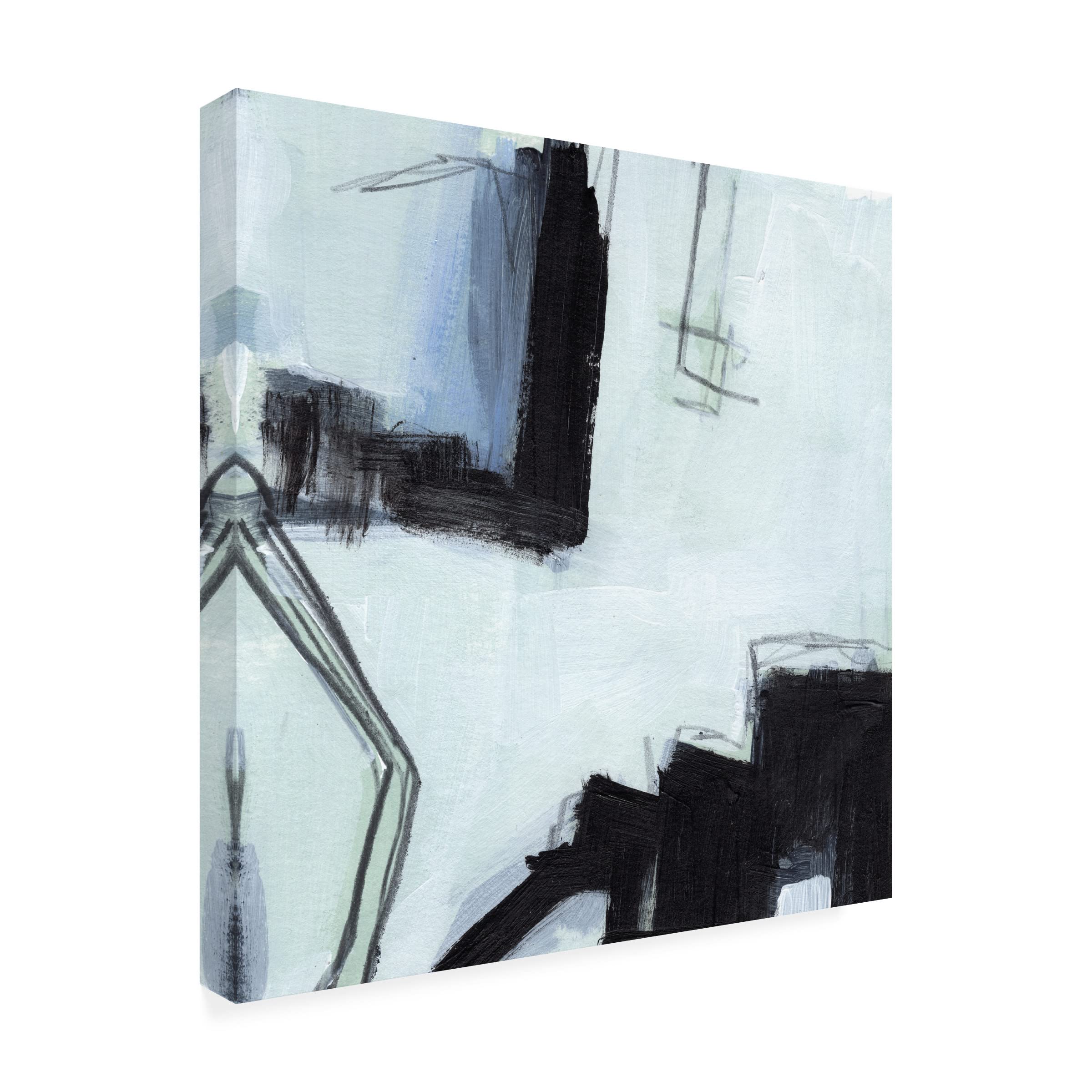 Fractal Sky I Canvas Wall Art by Jennifer Paxton Parker - Modern Abstract Painting for Living Room, Bedroom & Office Decor