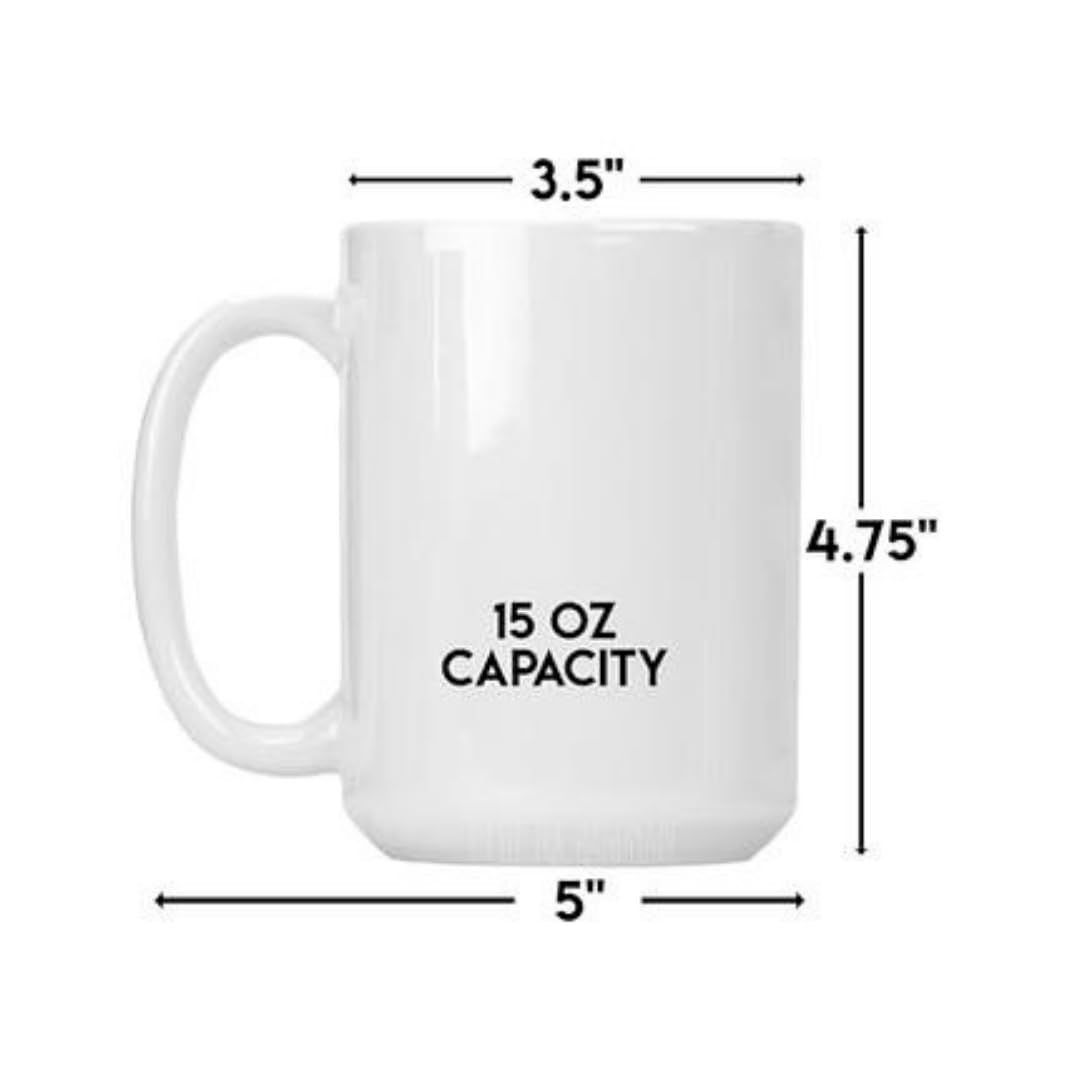 Funny Bigfoot Ceramic Coffee Mug - Large Feet Novelty Gift for Men & Women - Perfect for Valentines Day, Birthday, Christmas - Best Friend & Mom Gift Idea - Great for Office, Home Use & Camping Trips