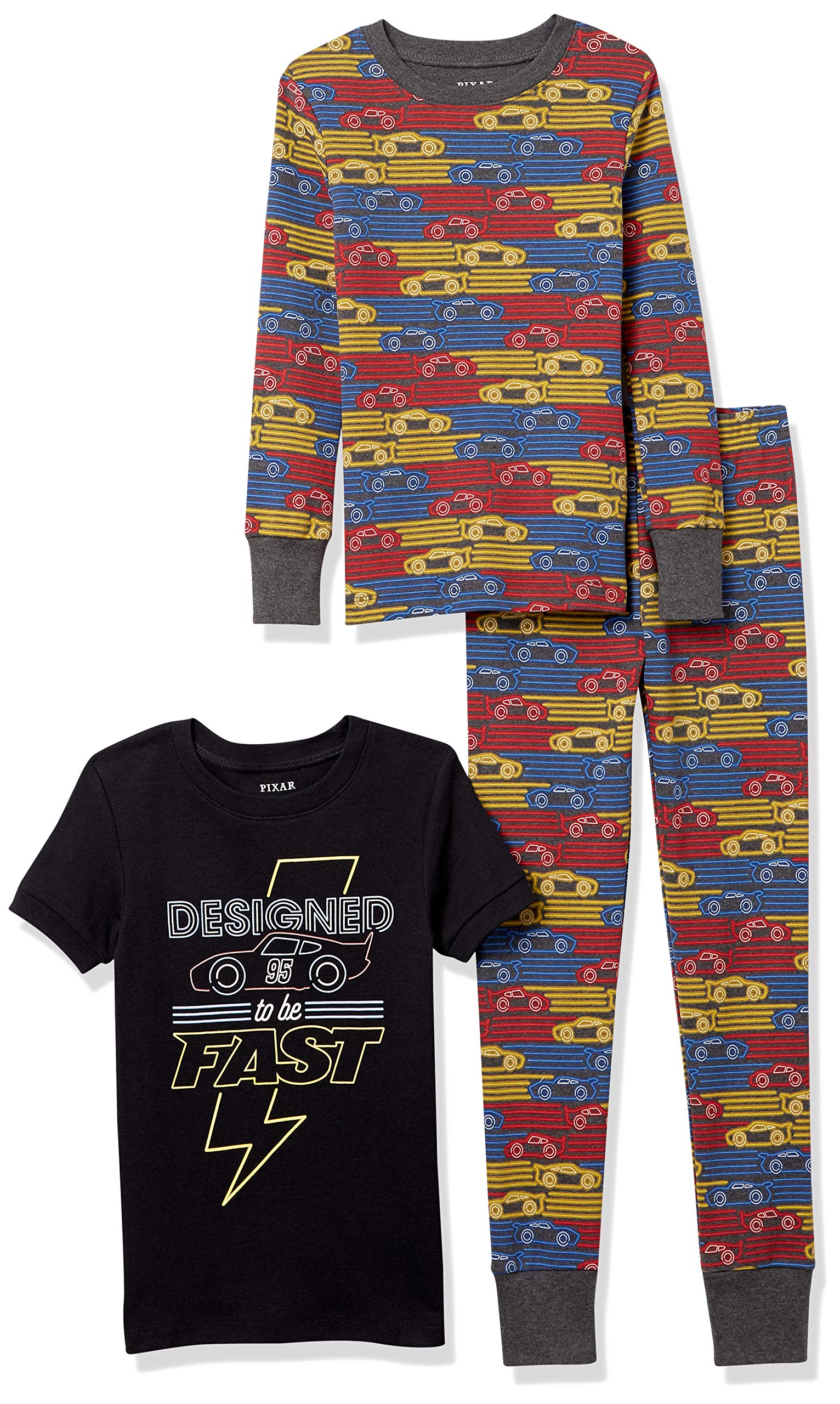 Spotted Zebra Disney Marvel Star Wars Frozen Baby Toddler Boys' Cotton Pajama Sets - Soft & Snug Sleepwear for Kids, Perfect for Bedtime & Lounging