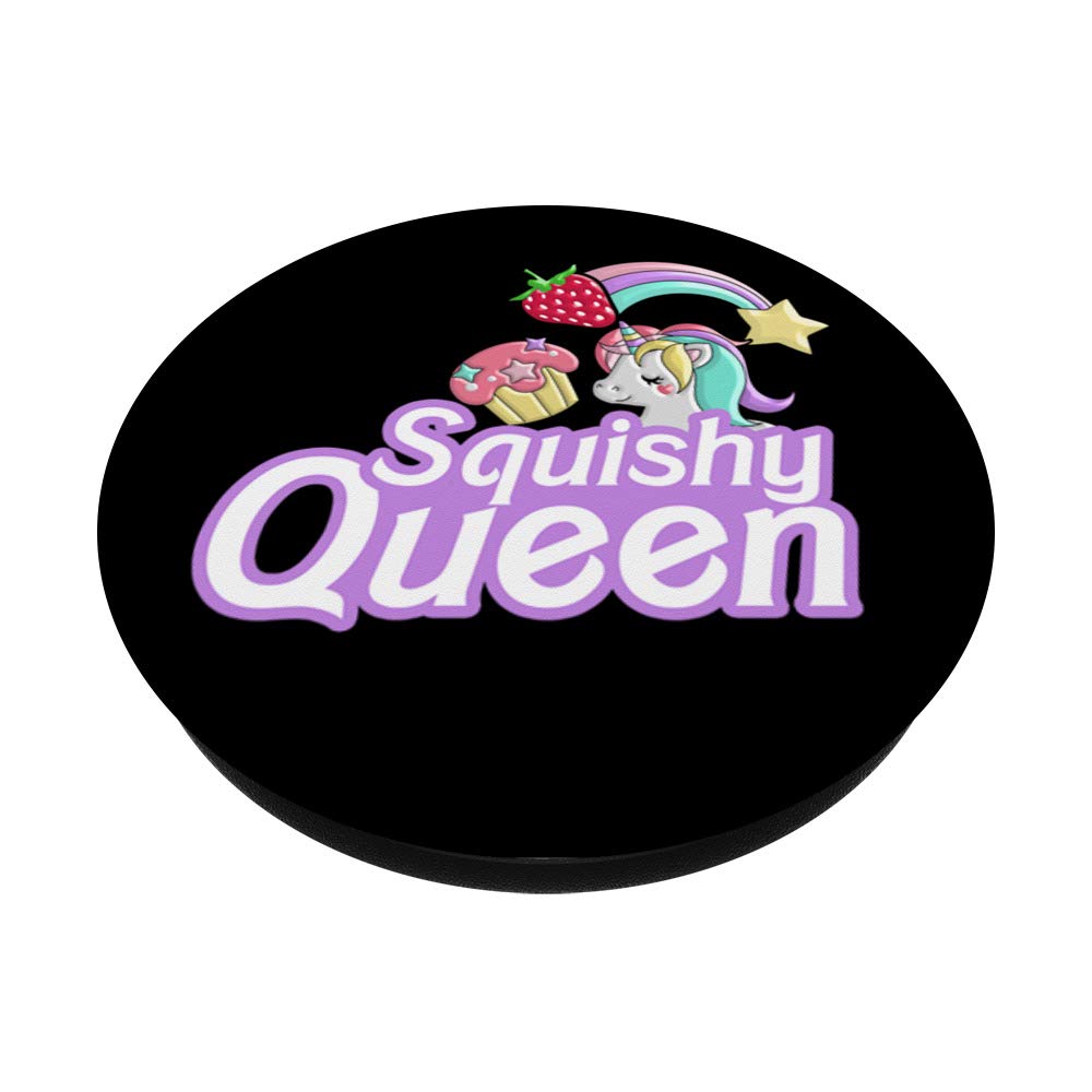 Squishy Queen Unicorn Rainbow Cupcake Squishies - Soft & Cute Stress Relief Toys for Kids & Adults - Perfect for Anxiety Relief, Party Favors, and Sensory Play