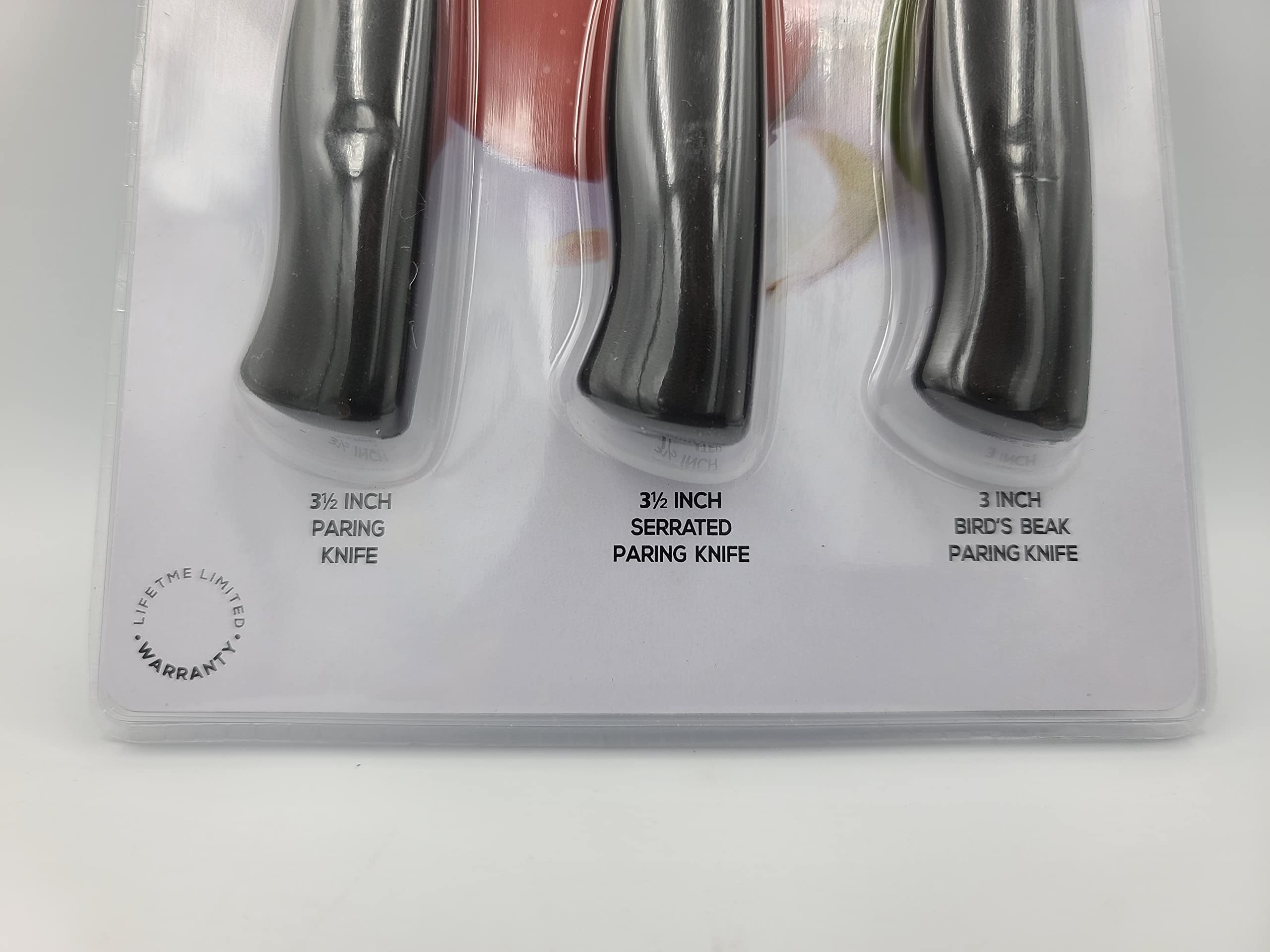 Premium 2-Pack 3-Piece Pairing Knife Set - High-Quality Kitchen Knives for Fruits, Vegetables & Precision Cutting | Perfect for Home Chefs & Cooking Enthusiasts