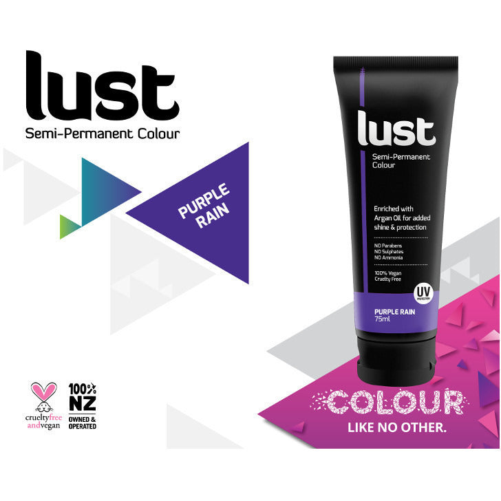 Lust Semi-Permanent Hair Color - Vibrant, Long-Lasting Dye for DIY Home Use & Salon Styling | Perfect for Parties, Cosplay & Creative Hair Makeovers