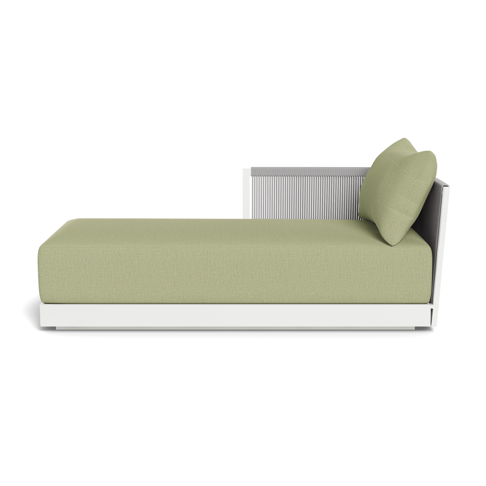 Antigua Chaise Lounge Left - Modern Outdoor Patio Furniture for Relaxing in Your Garden or Poolside