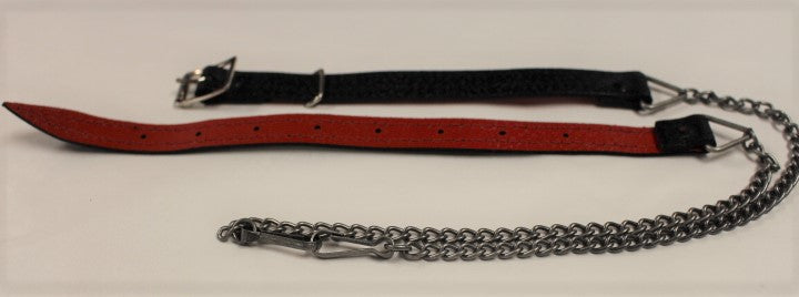 Vintage Scottish Sporran Chain Strap - Authentic Leather & Metal for Kilt Outfits | Perfect for Highland Dress, Weddings & Celtic Events