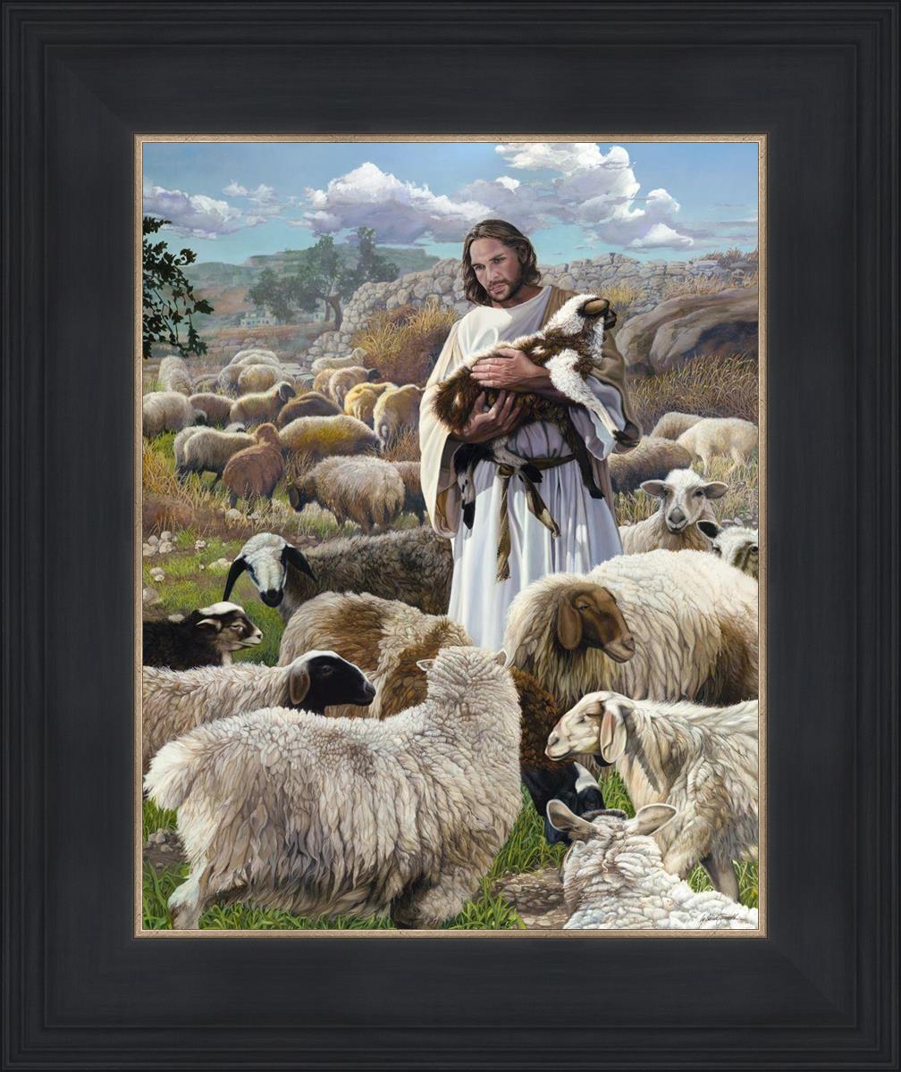 Finding The One By Liz Lemon Swindle - Inspirational Christian Art Print for Home, Office & Gift Giving - Perfect for Weddings, Anniversaries & Spiritual Decor