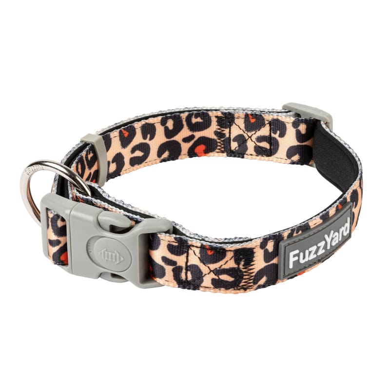 Fuzzyard Javan Dog Collar - Soft & Comfortable Pet Collar for Small Medium Large Dogs (3 Sizes) - Perfect for Daily Walks, Training & Outdoor Adventures