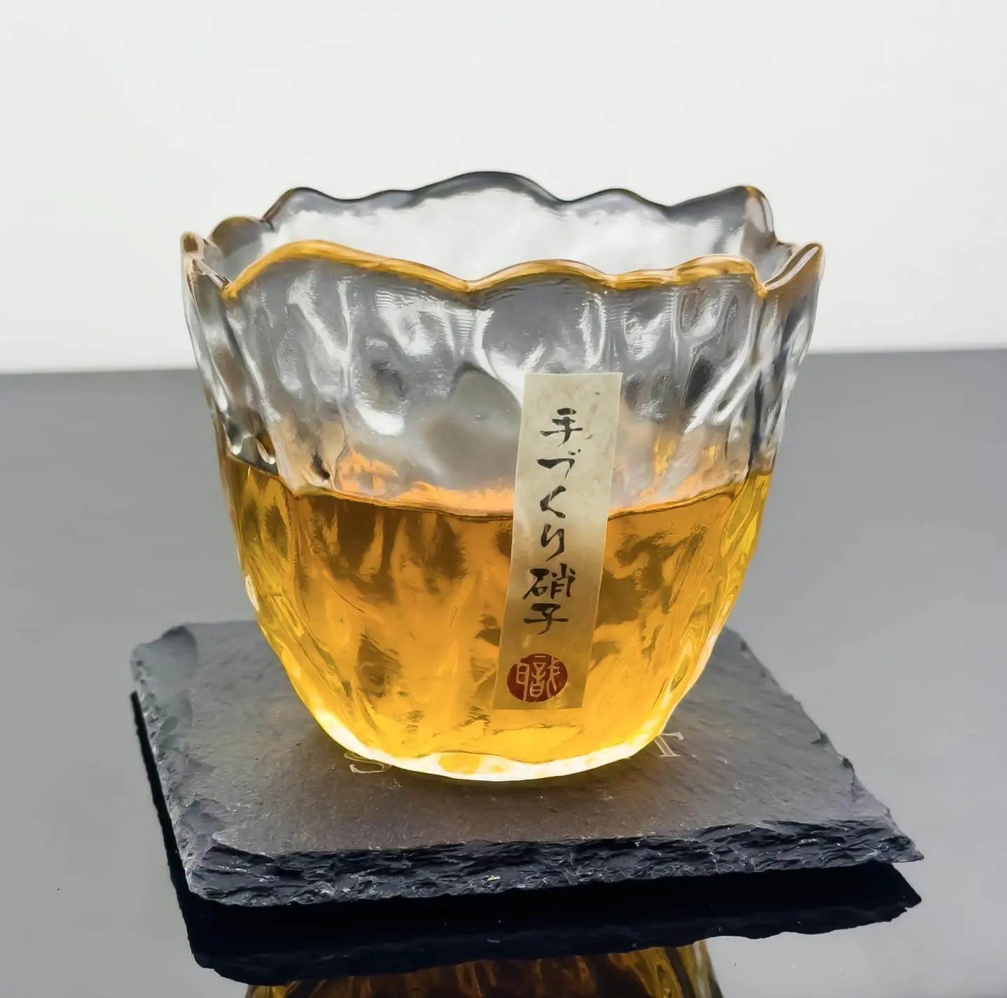 Premium Sakura Whisky Glass Set - 180ml Japanese Style Tumbler with Elegant Wooden Gift Box - Perfect for Whiskey Tasting, Home Bar Decor & Special Occasion Gifts