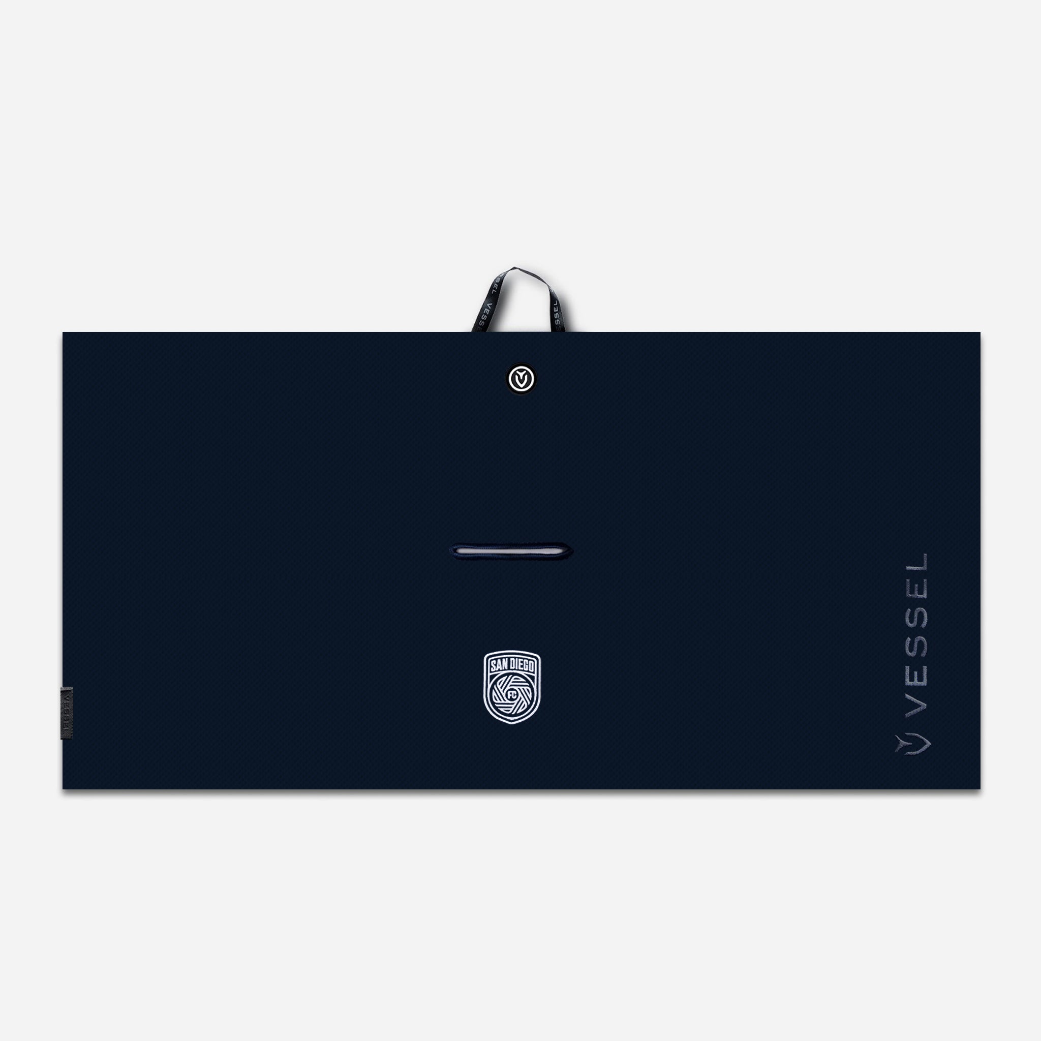 San Diego FC Magnetic Golf Towel - Premium Absorbent & Quick-Dry Golf Accessory for Club Cleaning & Sweat Wiping - Perfect for Golf Courses, Driving Ranges & Outdoor Sports