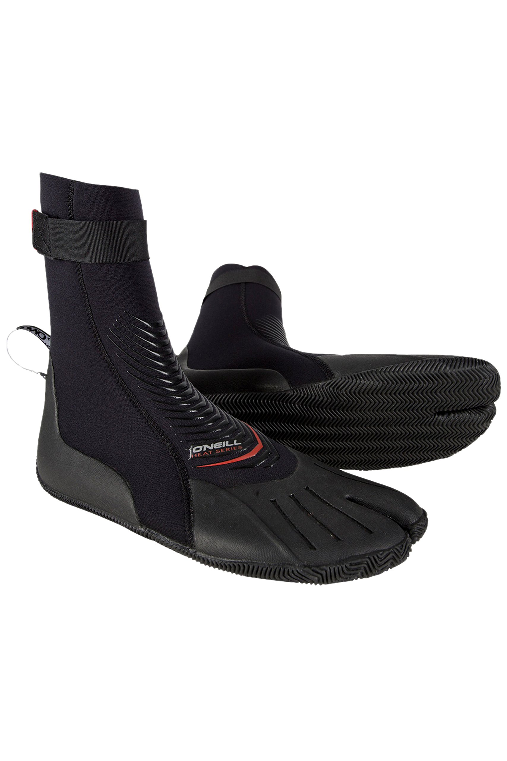 O'Neill Heat 3mm Split Toe Scuba Diving Booties - Warm Neoprene Boots for Surfing, Kayaking & Water Sports
