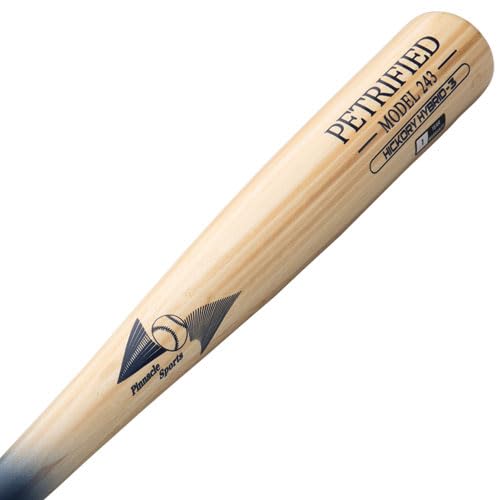BAMBOOBAT Adult Hickory Hybrid Baseball Bat - Lightweight & Durable for Baseball, Softball & Training | Perfect for Games, Practice & Home Use