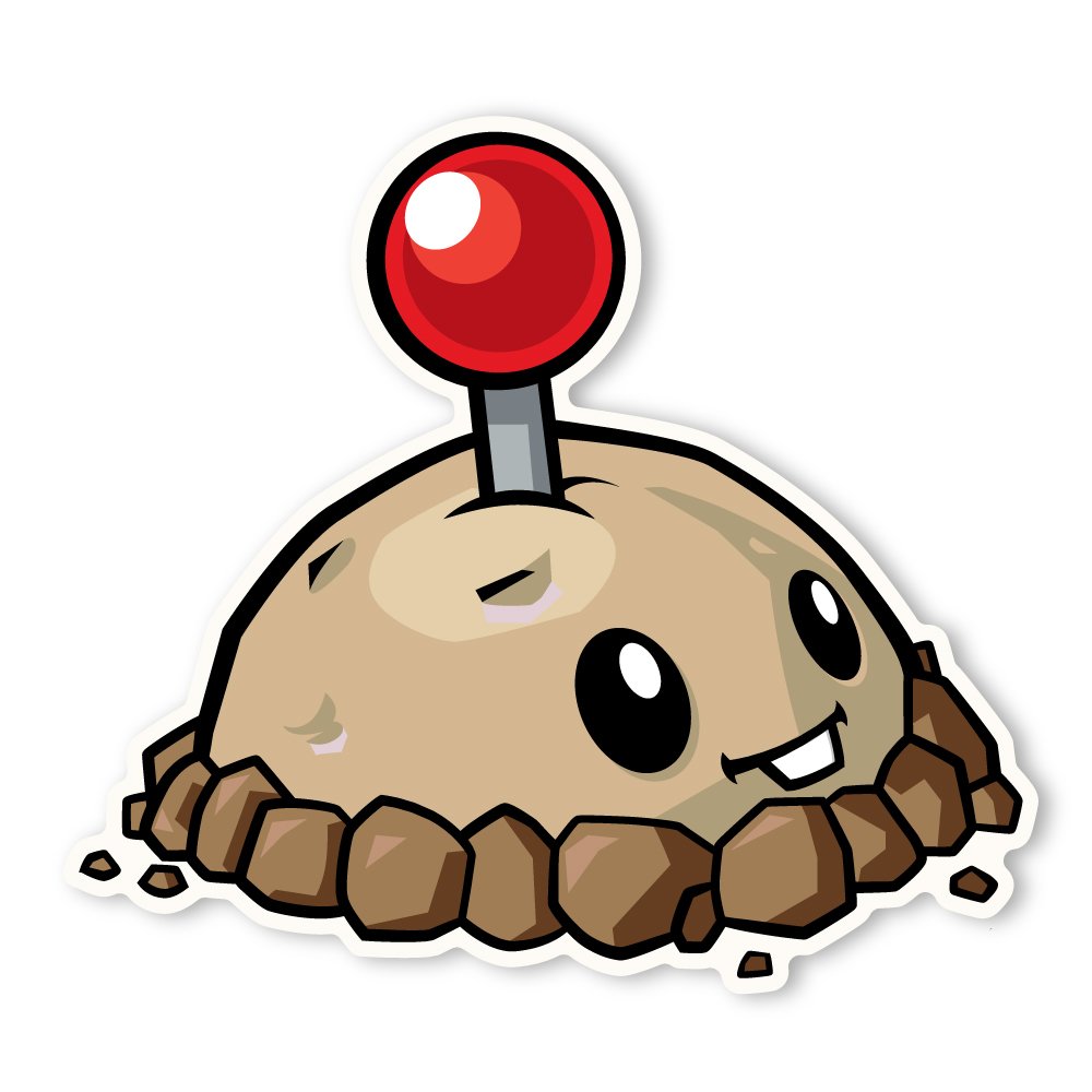 Plants vs. Zombies 2 Potato Mine Wall Decal Sticker - 48