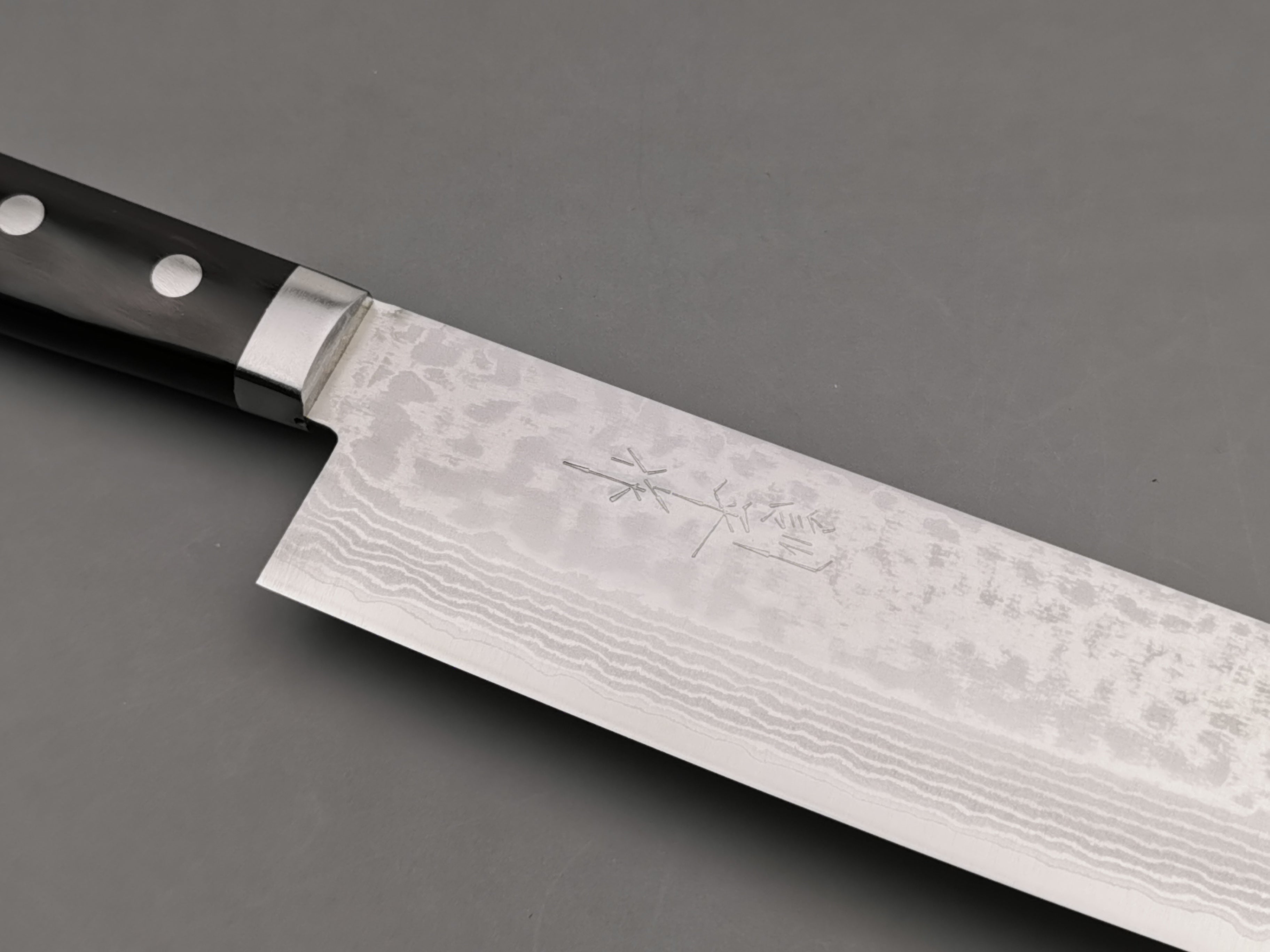 Masutani Hamono V10 Damascus Nakiri Knife - 7.1