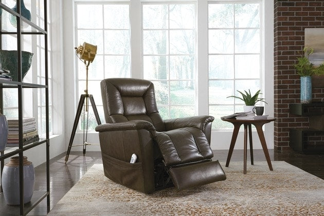 Palliser Whiteshell Power Lift Recliner Chair - Electric Reclining Sofa for Elderly & Mobility Assistance - Perfect for Living Room, Home Theater & Recovery