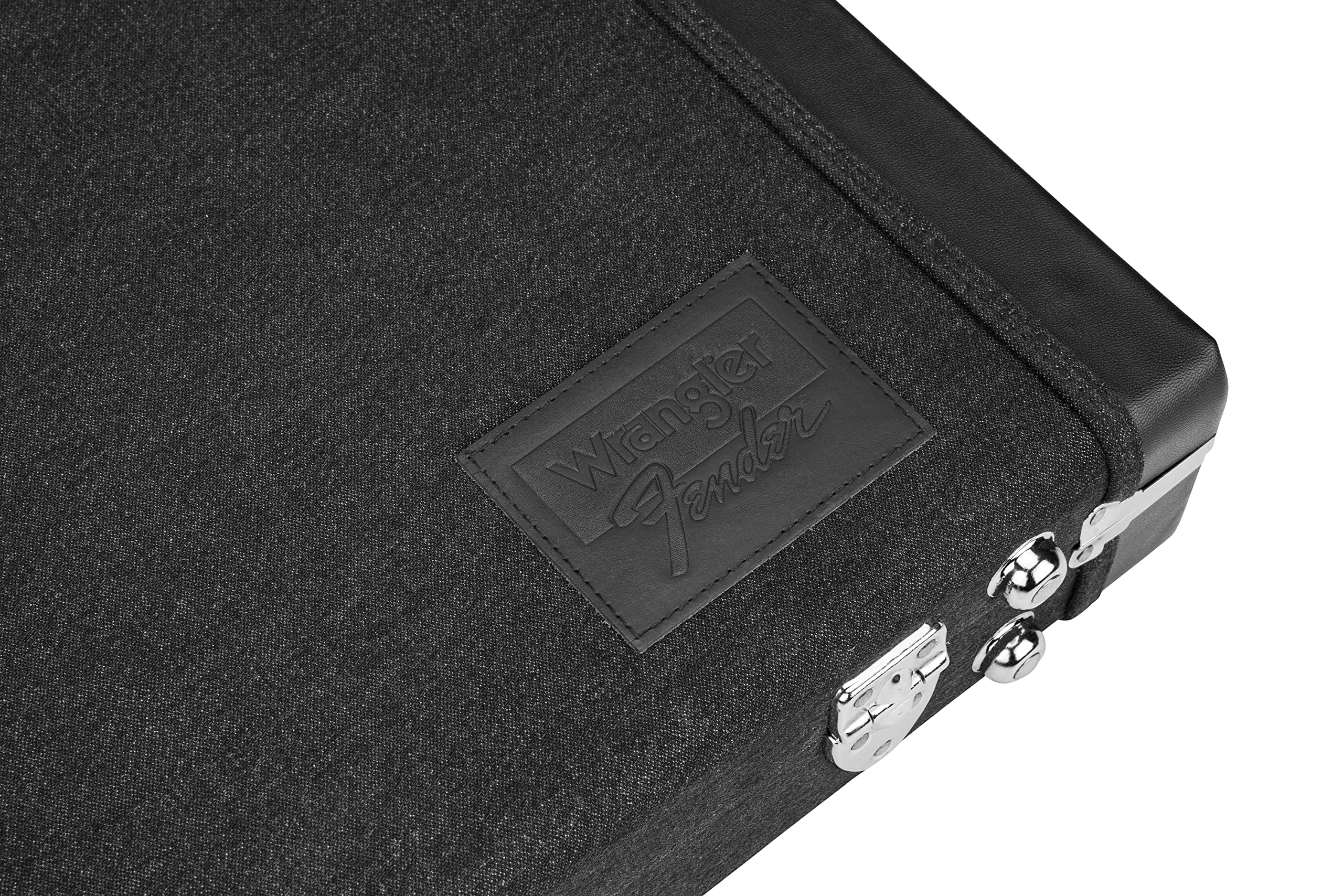 Fender x Wrangler Denim Electric Guitar Case - Durable Protective Cover for Guitar Storage & Travel - Perfect for Musicians, Performances & Studio Use