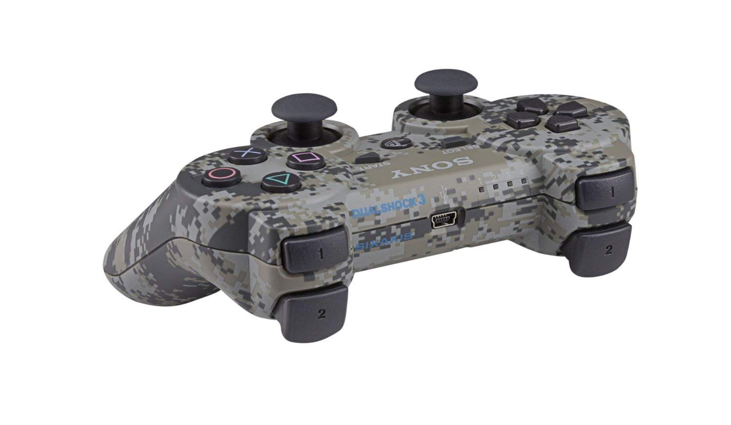 Original Wireless PS3 Controller - DualShock 3 Urban Camo Edition (Renewed/Refurbished) | Compatible with PlayStation 3 Console | Perfect for Gaming, Streaming & Retro Play