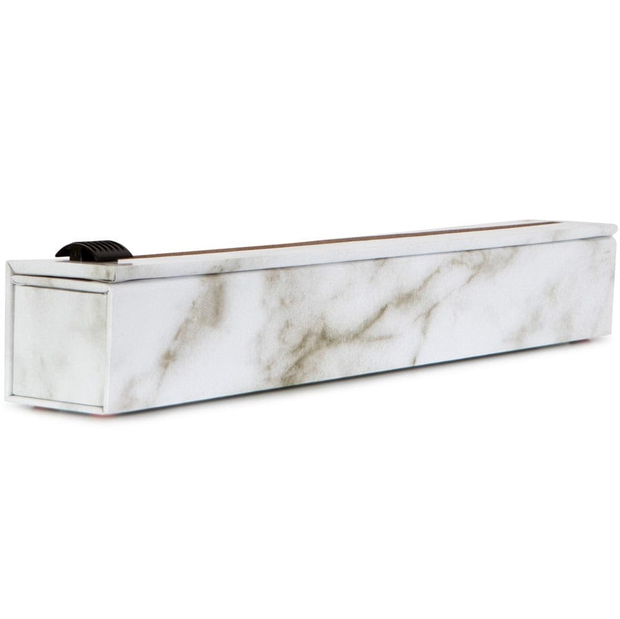 Elegant Marble Wrap Parchment Dispenser - Stylish Kitchen Organizer for Baking, Cooking & Gift Wrapping | Perfect for Home, Restaurant & Party Use