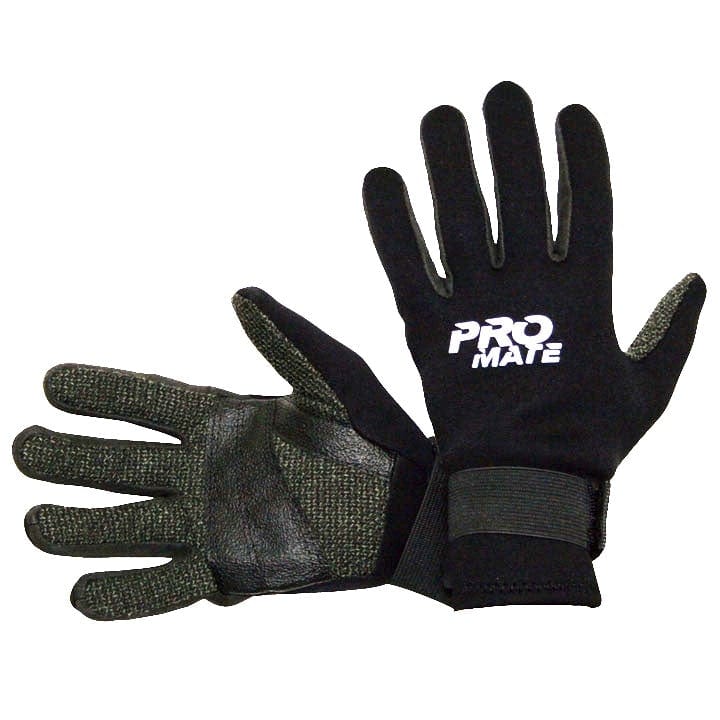 Promate 1.5mm Kevlar/Amara Palm Scuba Diving Gloves - Tropical Snorkeling & Water Sports Hand Protection (GL622) for Warm Water Adventures & Marine Exploration