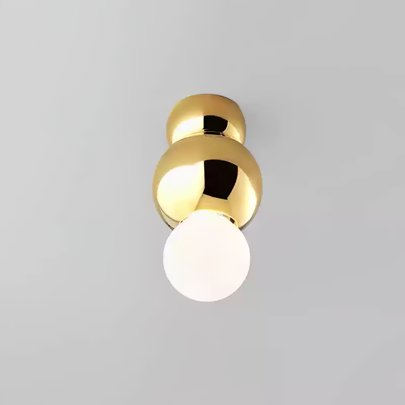 Modern Ball Mounted Wall Light - Sleek Adjustable LED Sconce for Bedroom, Living Room & Hallway - Energy Efficient Indoor Lighting Fixture