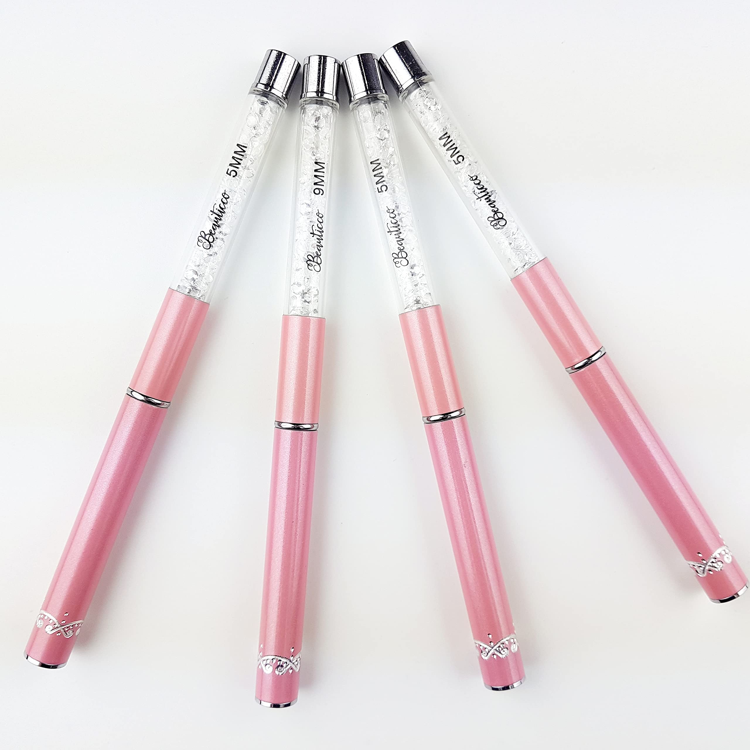 Professional Nail Art Brushes Set - 2 Pcs Detailing & Liner Brushes for DIY & Salon Use | Perfect for Gel Polish, Acrylic Nails & Nail Art Designs | Dotting Tool & Fine Detailer Included