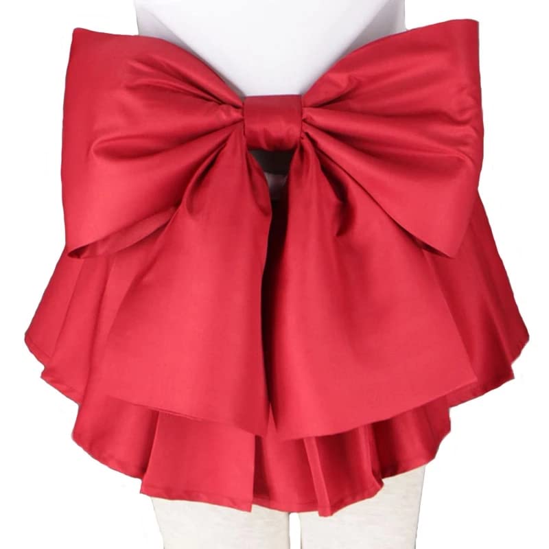 Anime Sailor Mars Cosplay Costume - Full Set with Dress, Gloves & Bows for Kids & Adults | Perfect for Halloween, Conventions & Themed Parties