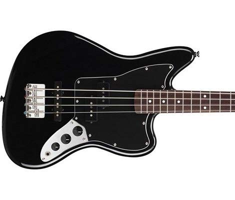 Electric Guitar Pickguard for Squier Jaguar Bass Special SS Short Scale - 4 Ply White Pearl Replacement Pickguard | Perfect for DIY Guitar Upgrades & Modifications
