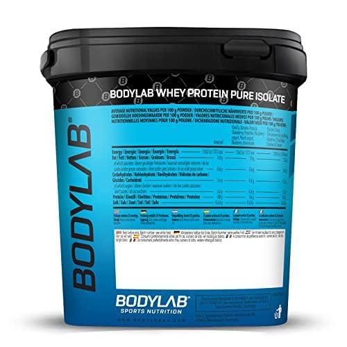 Premium Whey Protein Isolate Powder 900g Vanilla - Muscle Building & Recovery Supplement, Aspartame-Free, High Protein for Athletes & Fitness Enthusiasts - Ideal for Post-Workout Shakes, Smoothies & Healthy Meal Replacement