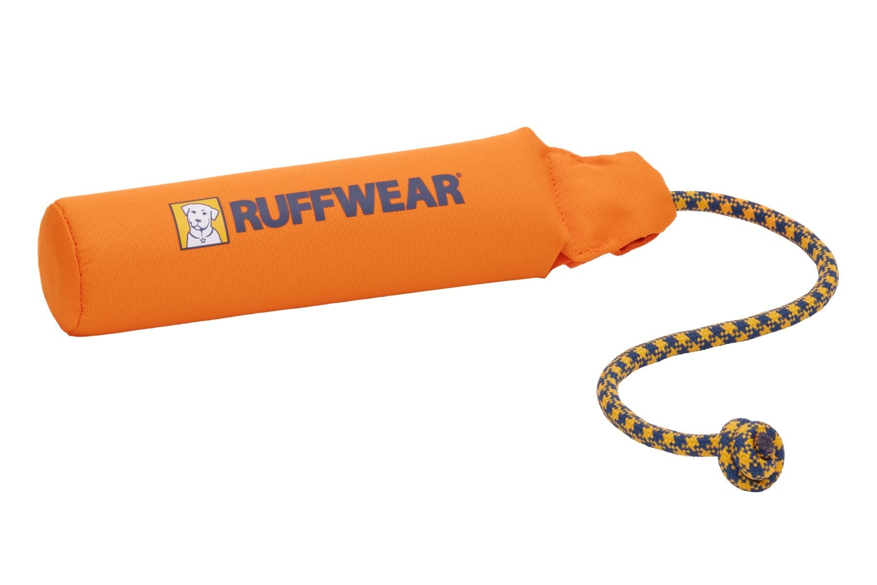 Ruffwear Lunker Floating Foam Dog Toy for Water Play - Campfire Orange, Durable & Fun Chew Toy for Swimming, Fetch & Outdoor Adventures