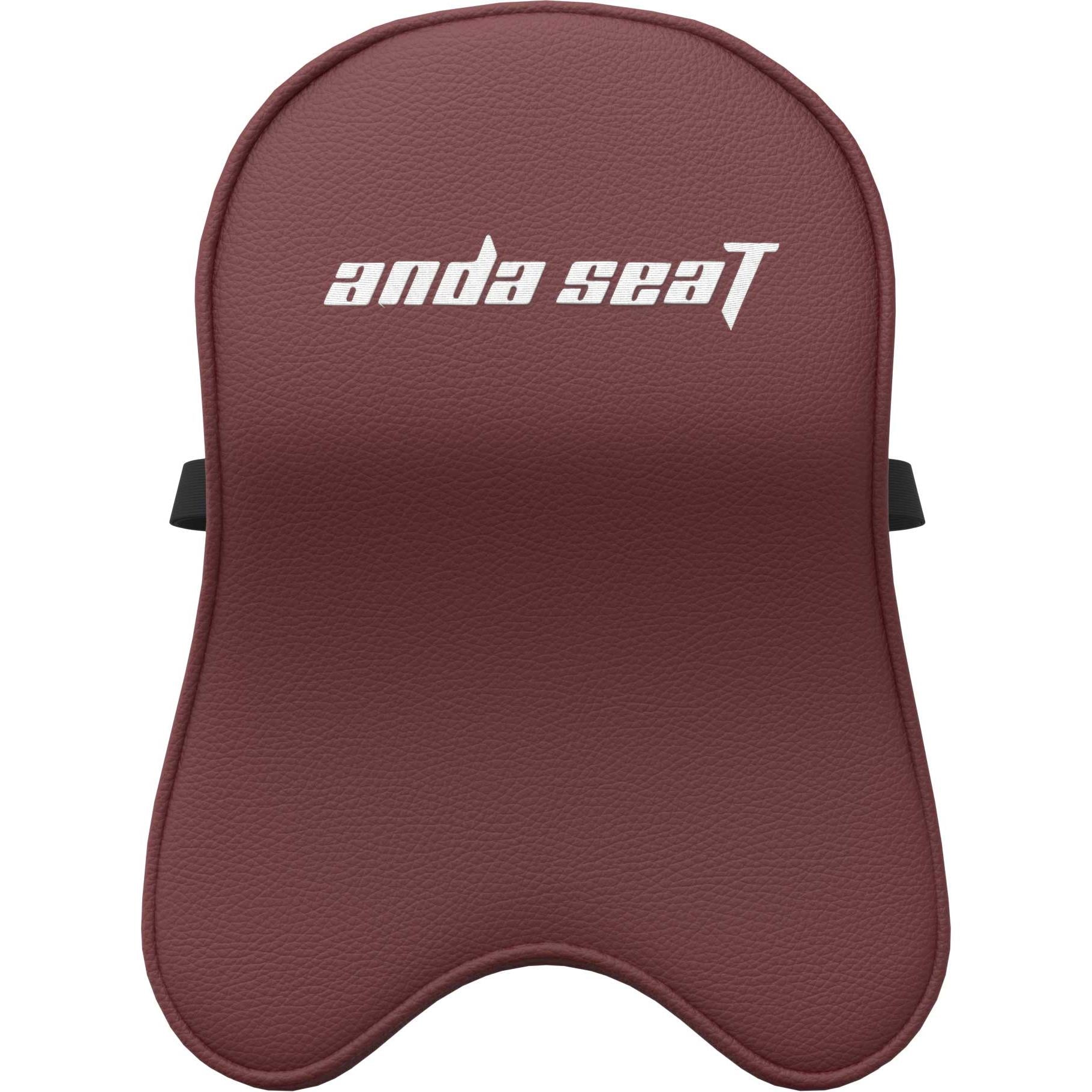 Anda Seat XL Kaiser Gaming Chair Neck Pillow - Ergonomic Memory Foam Support for Office, Home & Gaming - Maroon Color - Comfortable for Long Hours of Work or Play