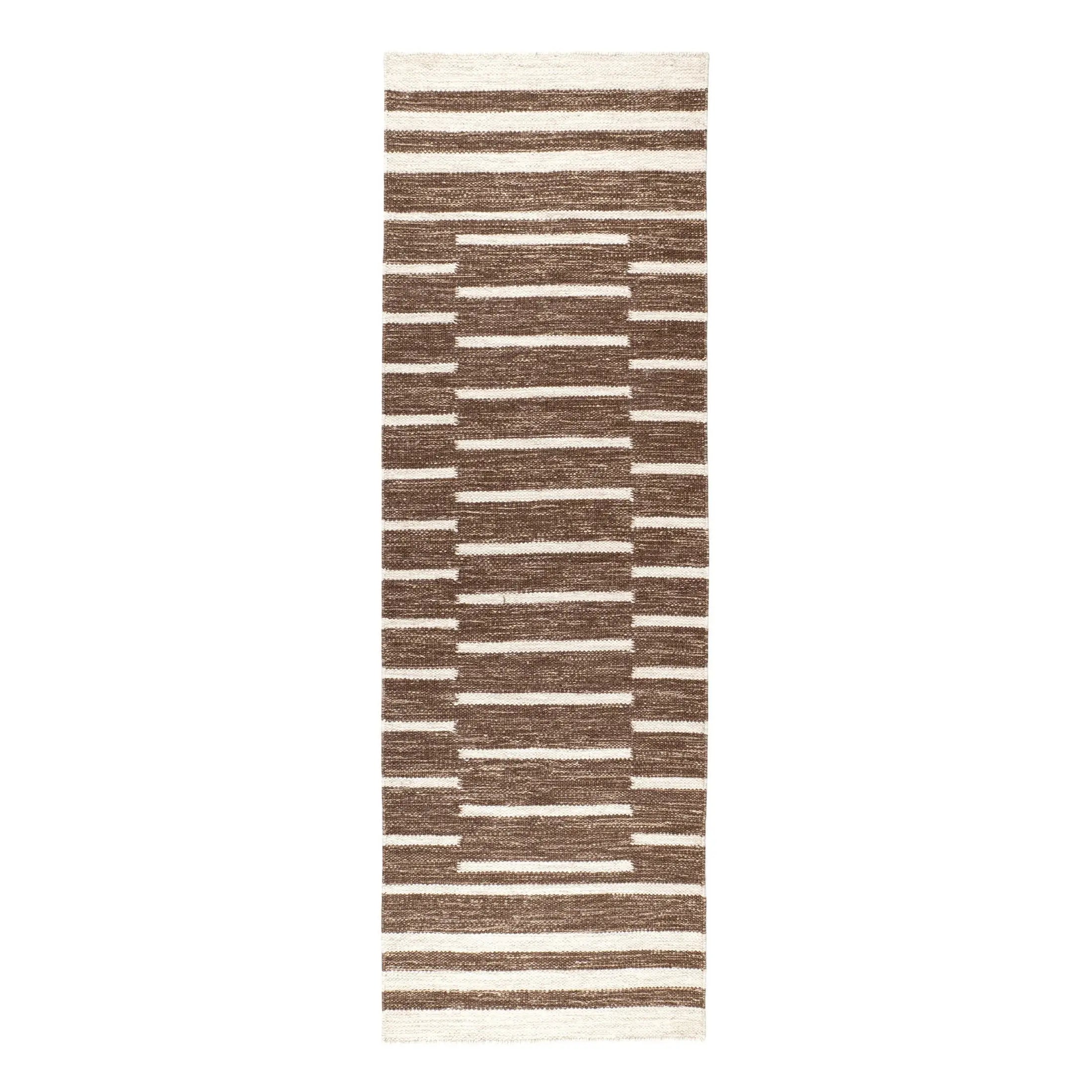 Dash & Albert Heights Handwoven Wool Rug - Soft & Durable Area Rug for Living Room, Bedroom, Dining Room - Traditional Handmade Home Decor