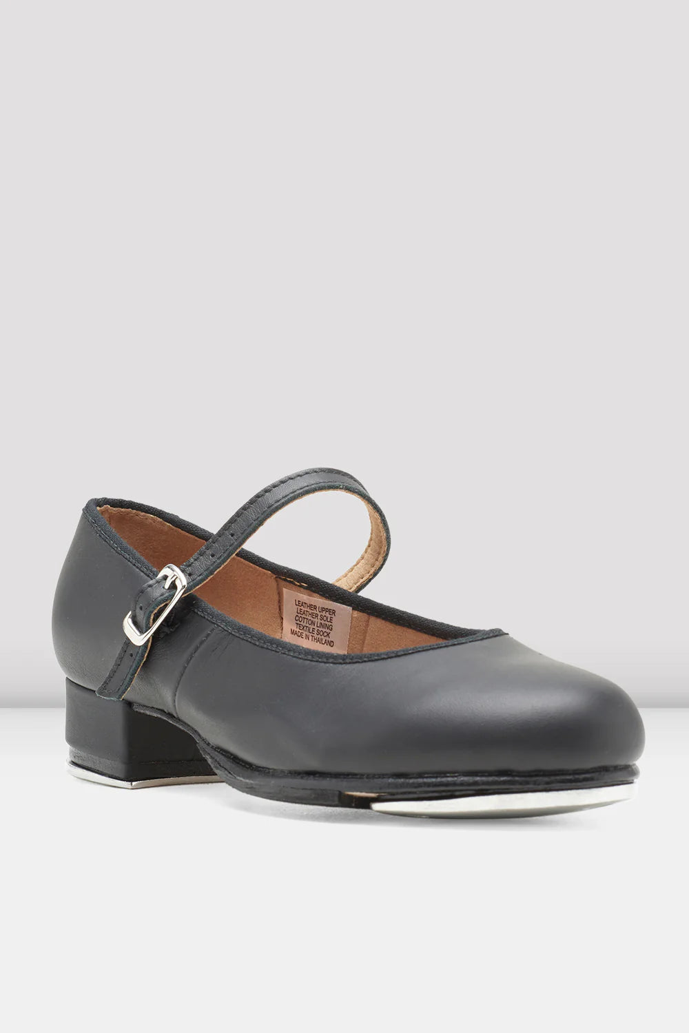 Bloch Women's Black Leather Tap Shoes for Dance - Perfect for Tap Dancing, Performances, and Dance Classes