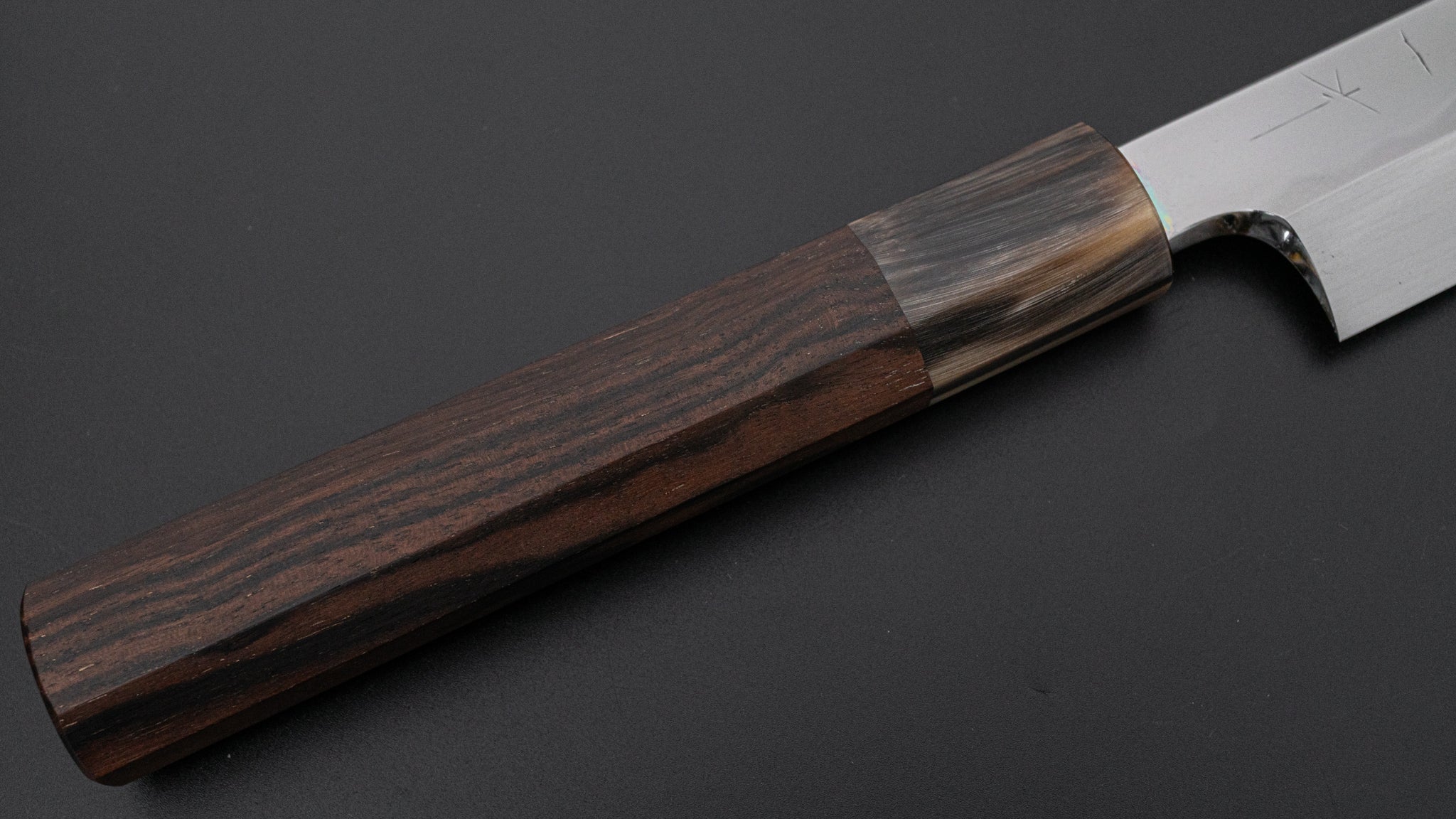 Hitohira Togashi White #1 Fuji Mizu Honyaki Yanagiba 330mm Sushi Knife with Taihei Makassar Ebony Handle & Saya - Premium Japanese Chef Knife for Sushi, Sashimi & Fine Slicing
