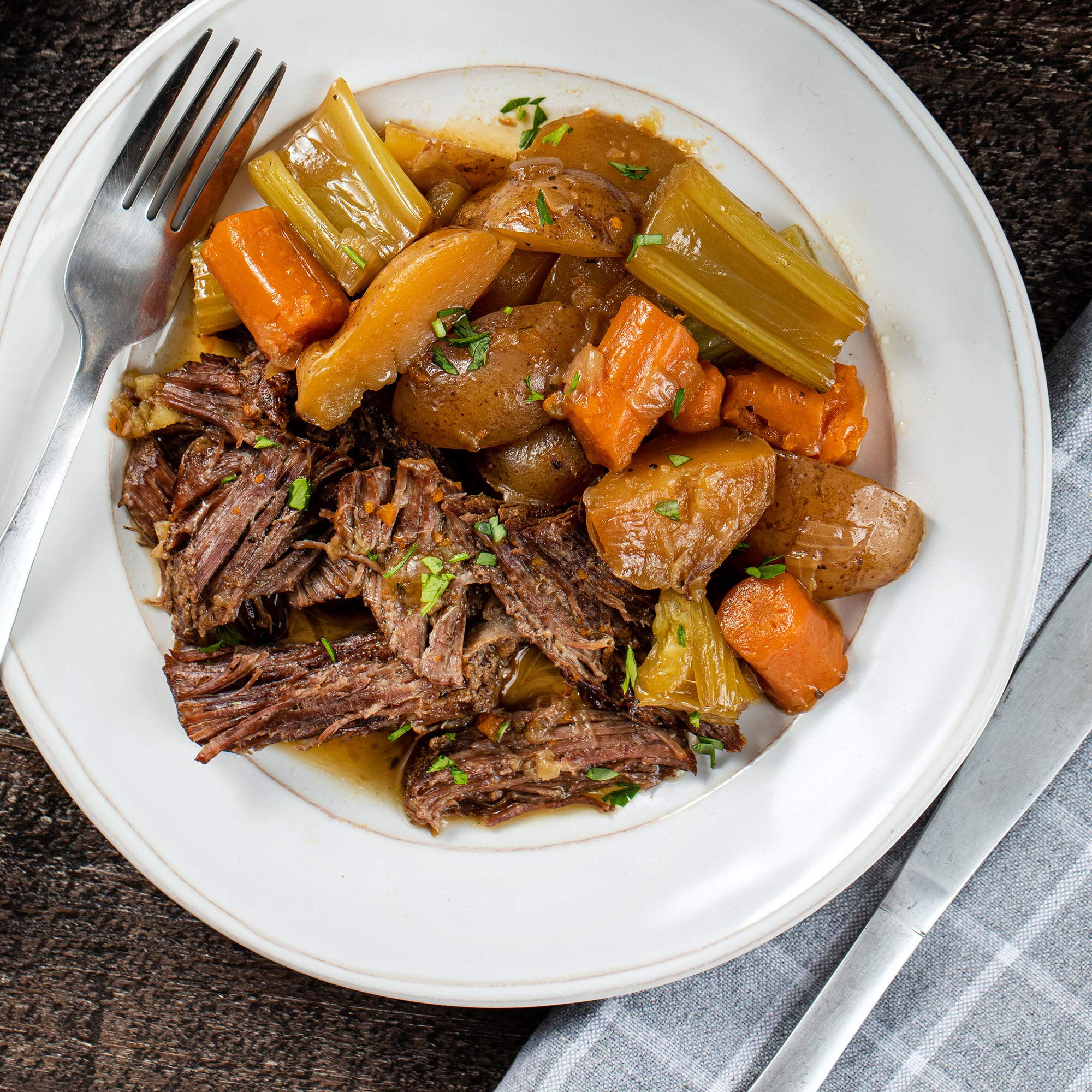 McCormick Slow Cooker Savory Pot Roast Seasoning Mix 1.3 oz - Perfect for Beef, Pork & Stews - Easy Homemade Meals & Family Dinners
