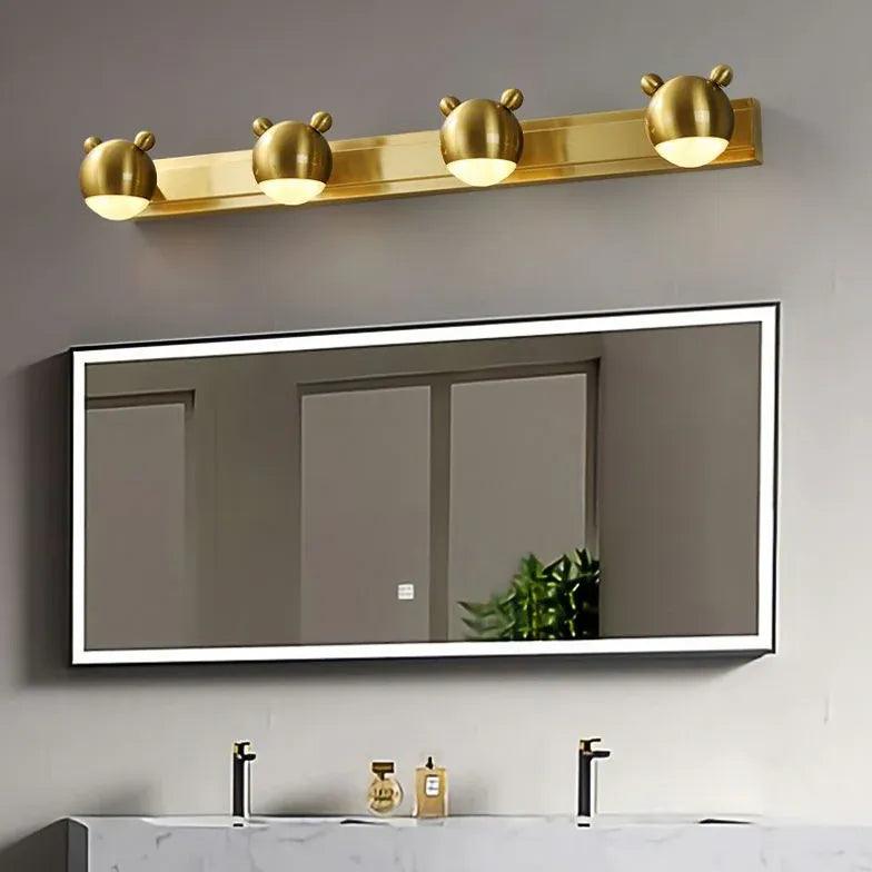 Modern Bear Mirror Front Bathroom Wall Lights - Elegant Vanity Lighting for Makeup & Grooming - Perfect for Bedroom, Bathroom, and Dressing Room Decor